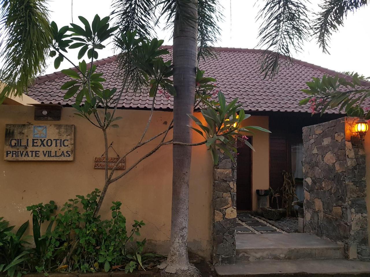 Gili Exotic Villa Gili Trawangan Dış mekan fotoğraf